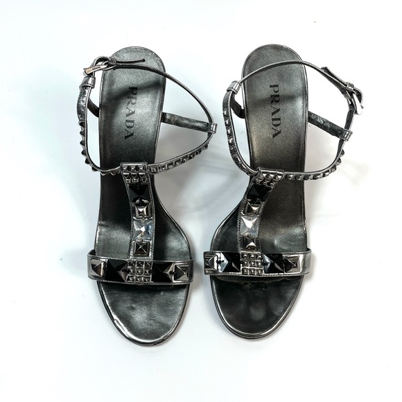 Prada metallic heels - 38.5 - Picture 3 of 5